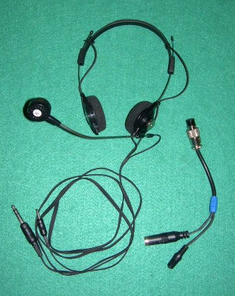 The Heil BM-10 Headset with Icom Adapter