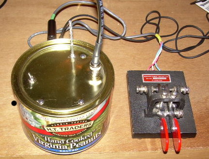 QRP in a Peanut Can - Batteries Included