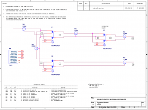 Schematic Diagram for Relay Controller