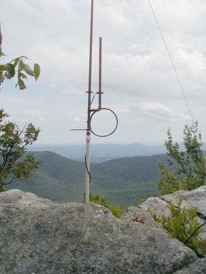 Antenna's view south