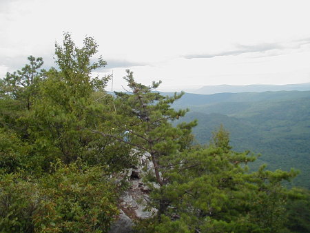 The view towards Maryland - can you see the upper half of the antenna?