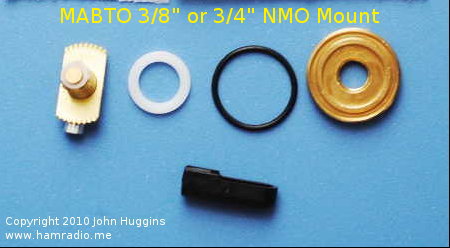 Laird Brand NMO Mount for 3/8" or 3/4" Hole