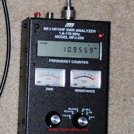 Adjusting MFJ for Minimum Impedance