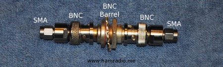 Figure 3 - Adapters for BNC Connector Test