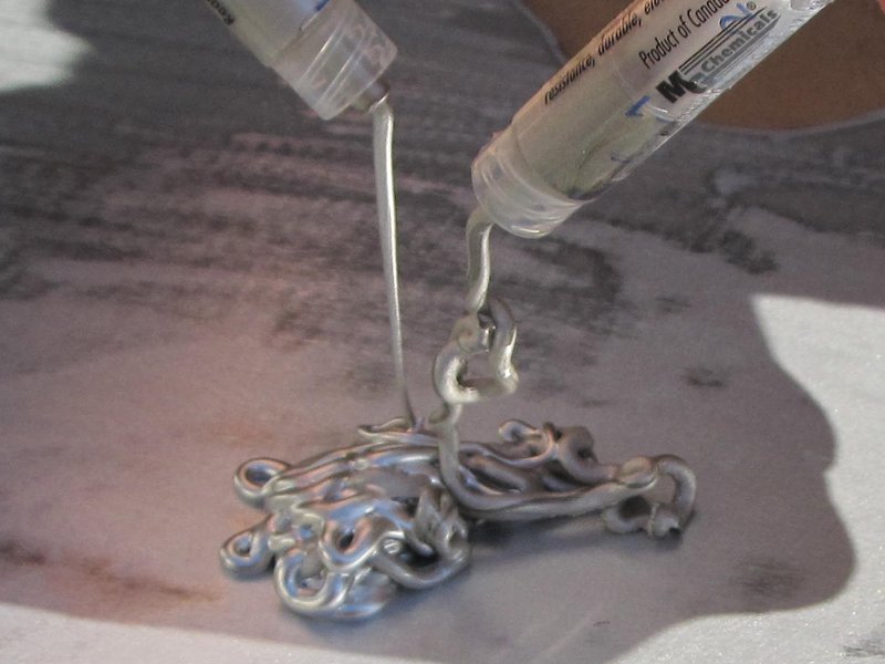 Mix Conductive Silver Epoxy