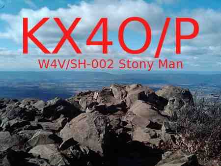 Prototype QSL Card for KX4O/P