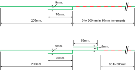 Test j-pole antennas with masts.