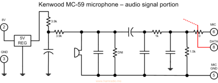 Kenwood MC-59 Audio Signal Flow
