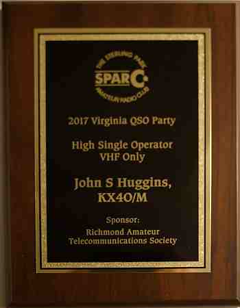 VQP VHF (and up) award