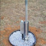 Ground Antenna Mount with Antenna Base