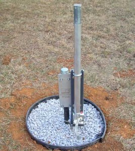Ground Antenna Mount with Antenna Base