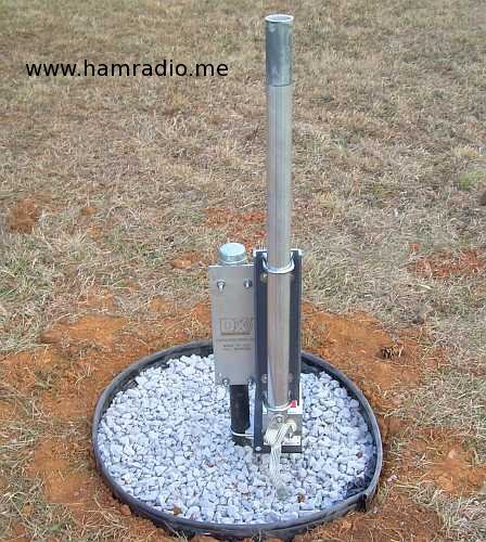 Ground Antenna Mount with Antenna Base