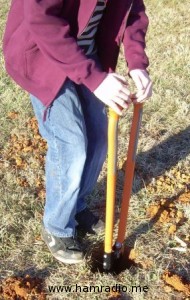 KJ4FAJ digs hole
