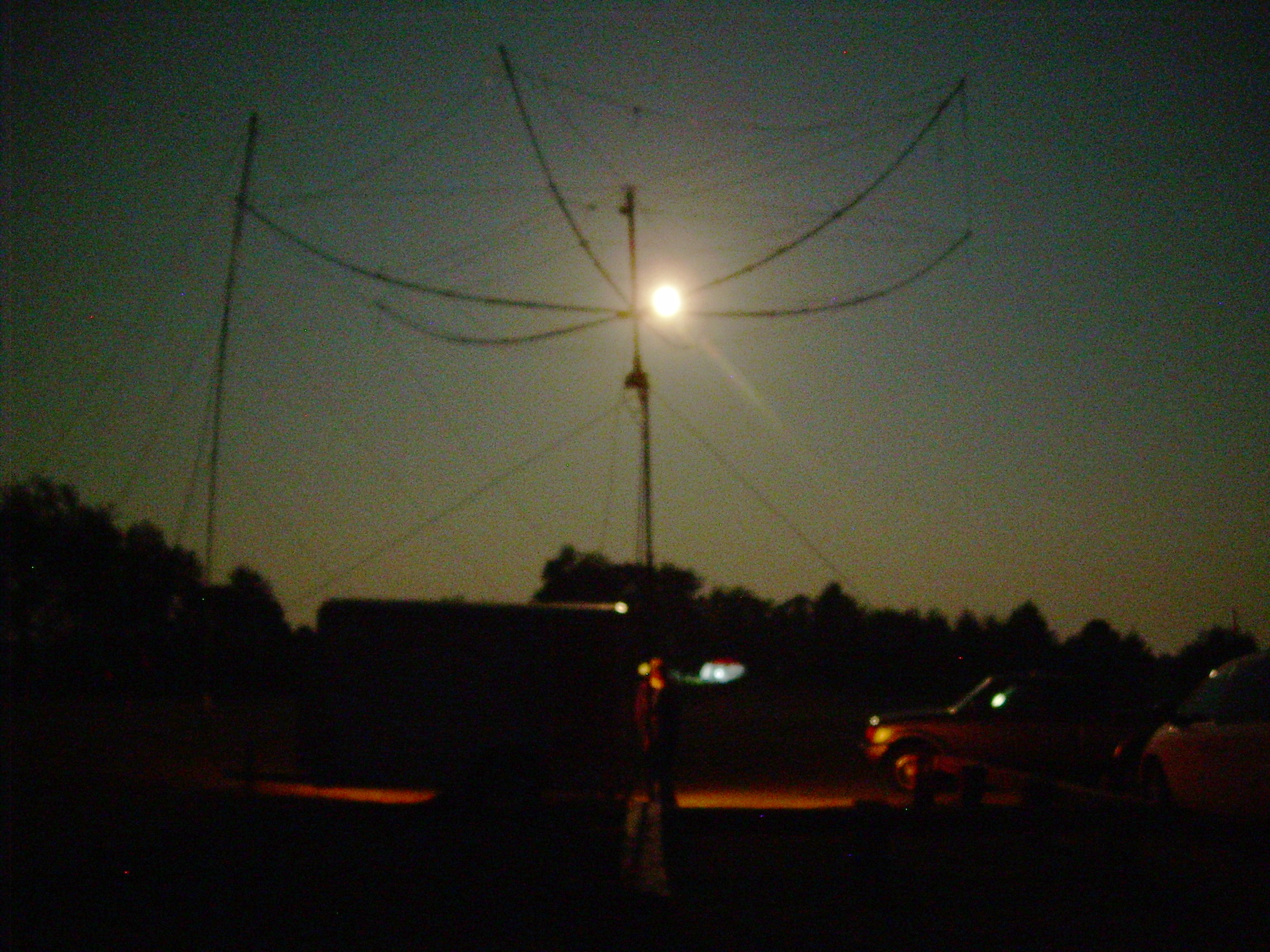 Broadband Hexbeam at Field Day 2010