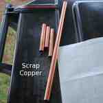 This antenna leaves little scrap copper.