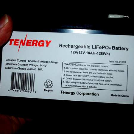 Well what do you know, this is really a 10 AH battery even though a 7AH was ordered.