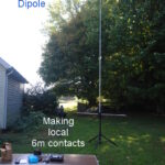 Tall 6m AHVD making local contacts.