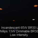 One LED and three incandescents low brightness