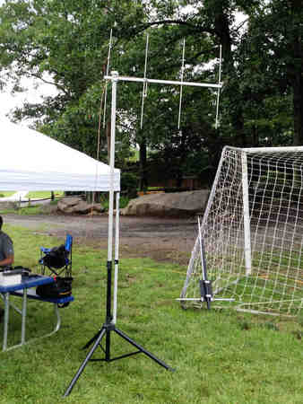 Arrow Antennas 2m beam set to access the FARA7 packet node for NTS packet radio bonus points.