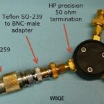 UHF connector improvements W0QF's test setup