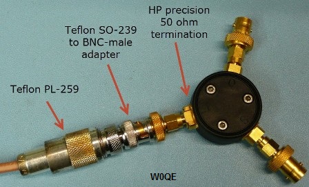 W0QF's test setup