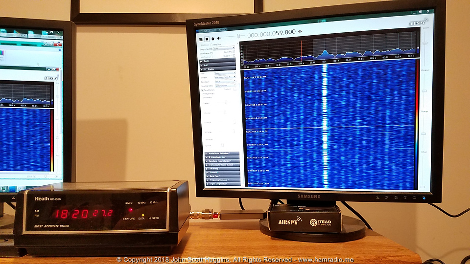 WWVB DX via the Airspy HF+ SDR