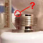 When an N connector isn't Gauge set to about 10.7 mm to show the bulkhead N female connectors clearance for a mating connector is close, but not quite long enough to ensure a full mate of the inner connector mechanics.