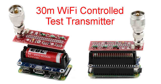 30m transmitter with TAPR filter/amplifier board.