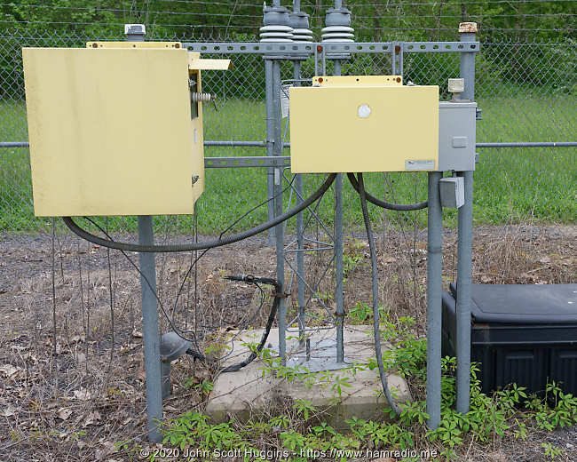 Transmitter and tower grounding.