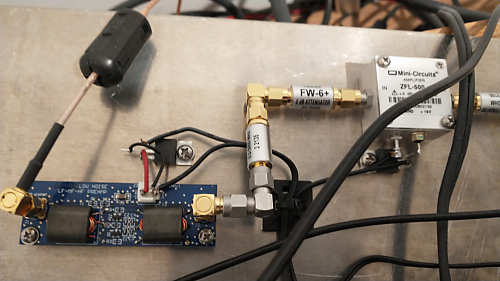SV1AFN J310 Preamp into Mini-Circuits Limiter