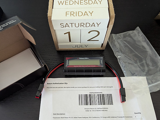 Powerwerx Wattmeter-PP RMA